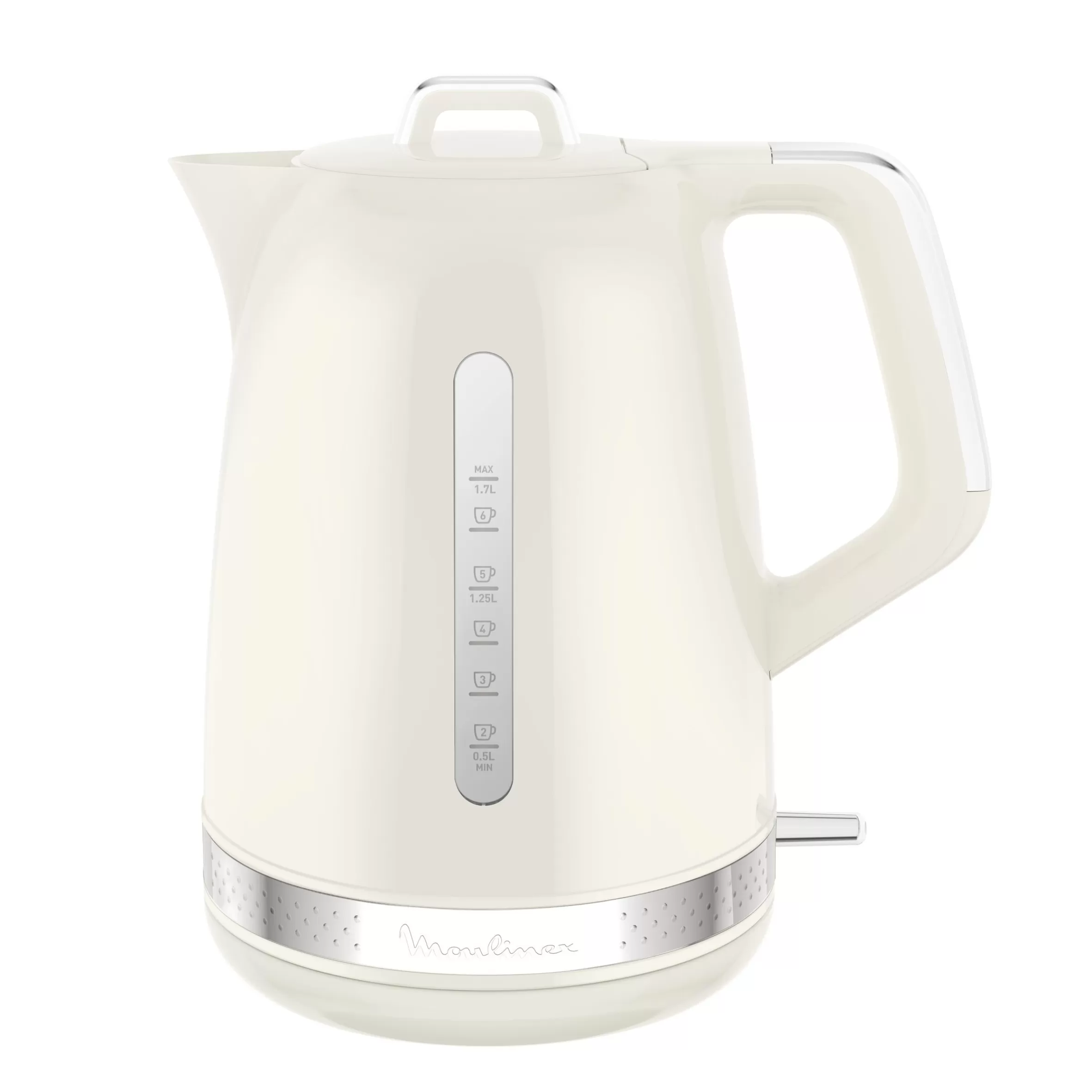 Bouilloire Electrique Soleil Ivoire, 1,7 L, Design Retro Vintage-Moulinex Fashion