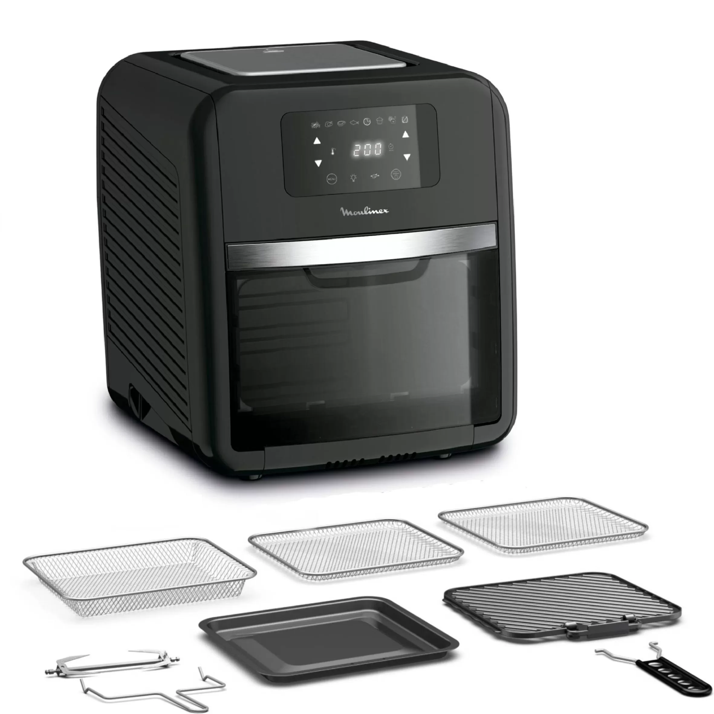 Easy Fry Multifonction 9-En-1 Et Grill, Friteuse Sans Huile, 11 L, 8 Programmes, Air Fryer-Moulinex Clearance