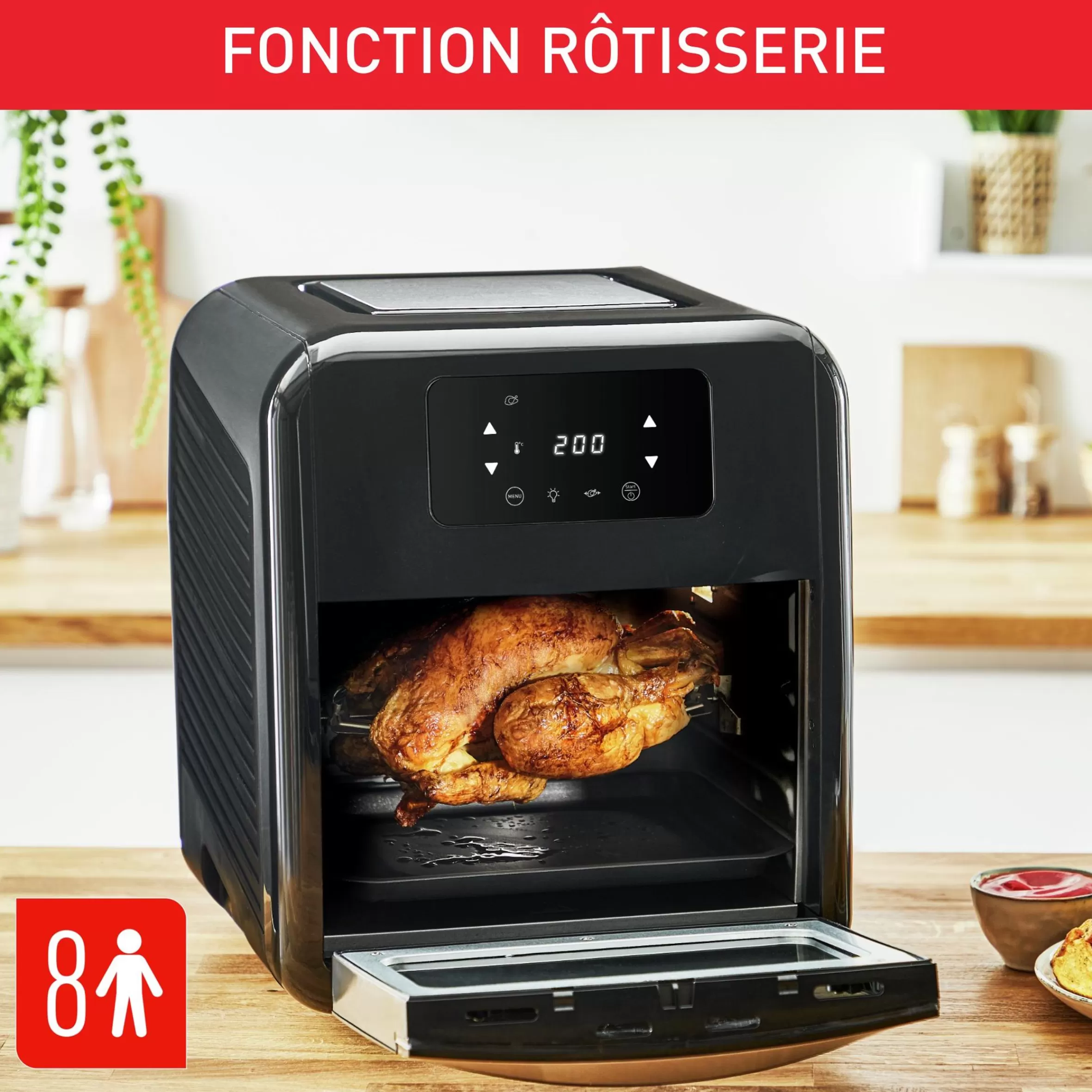 Easy Fry Multifonction 9-En-1 Et Grill, Friteuse Sans Huile, 11 L, 8 Programmes, Air Fryer-Moulinex Clearance