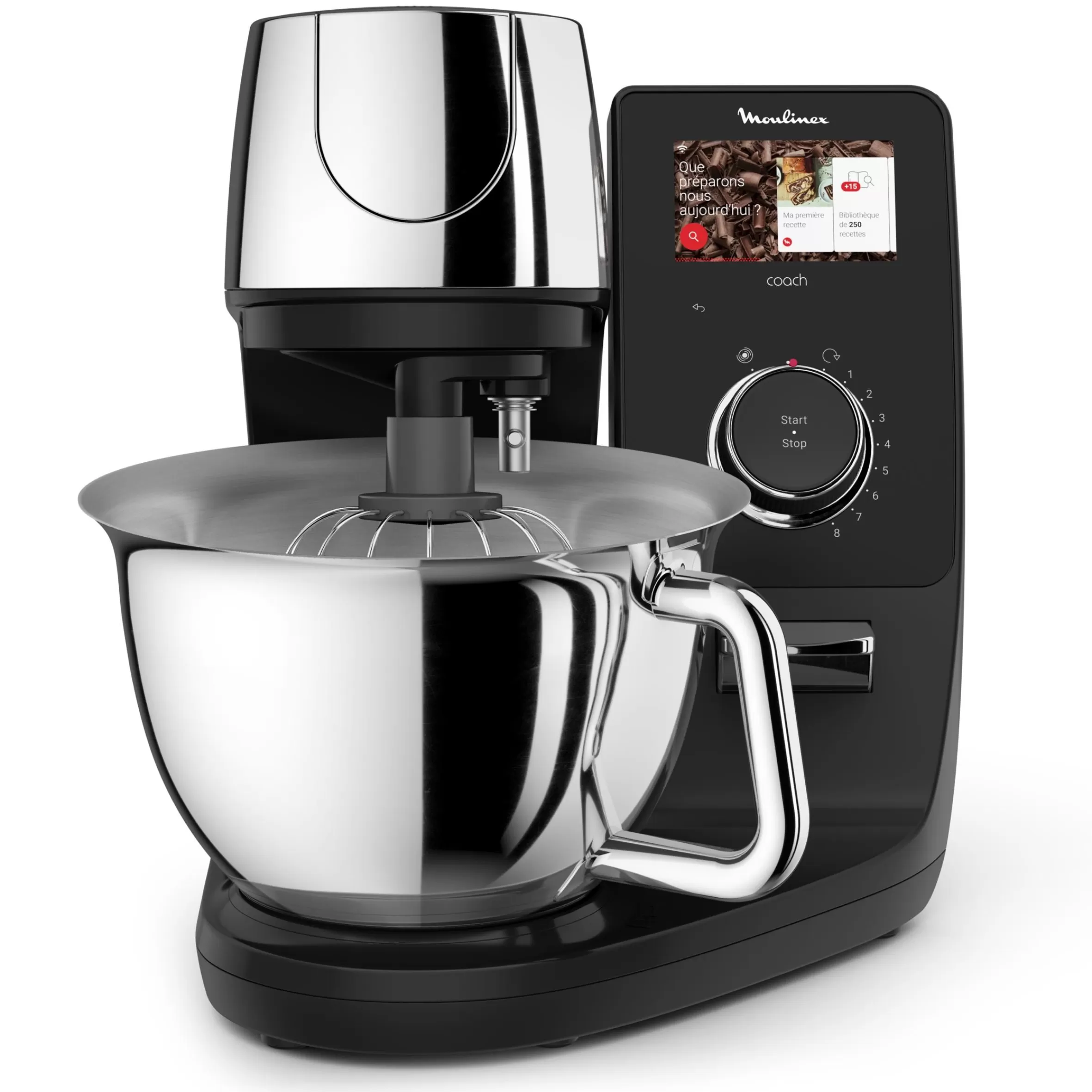 I-Coach Touch, Robot Patissier Connecte, 21 Programmes, Coaching Sur L'Ecran, Balance-Moulinex New