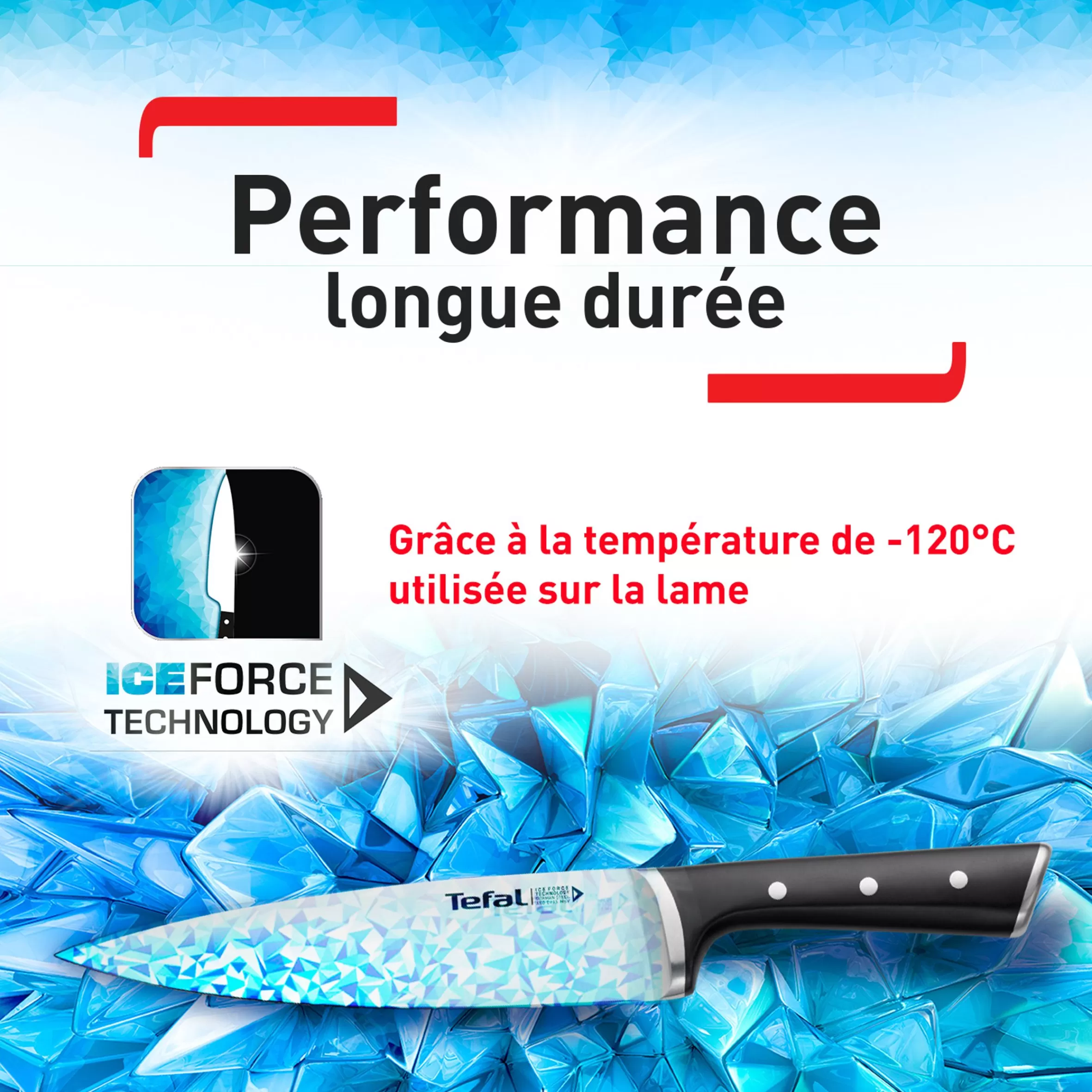Ingenio Ice Force Set 4 Couteaux A Steak Inox-Moulinex Cheap