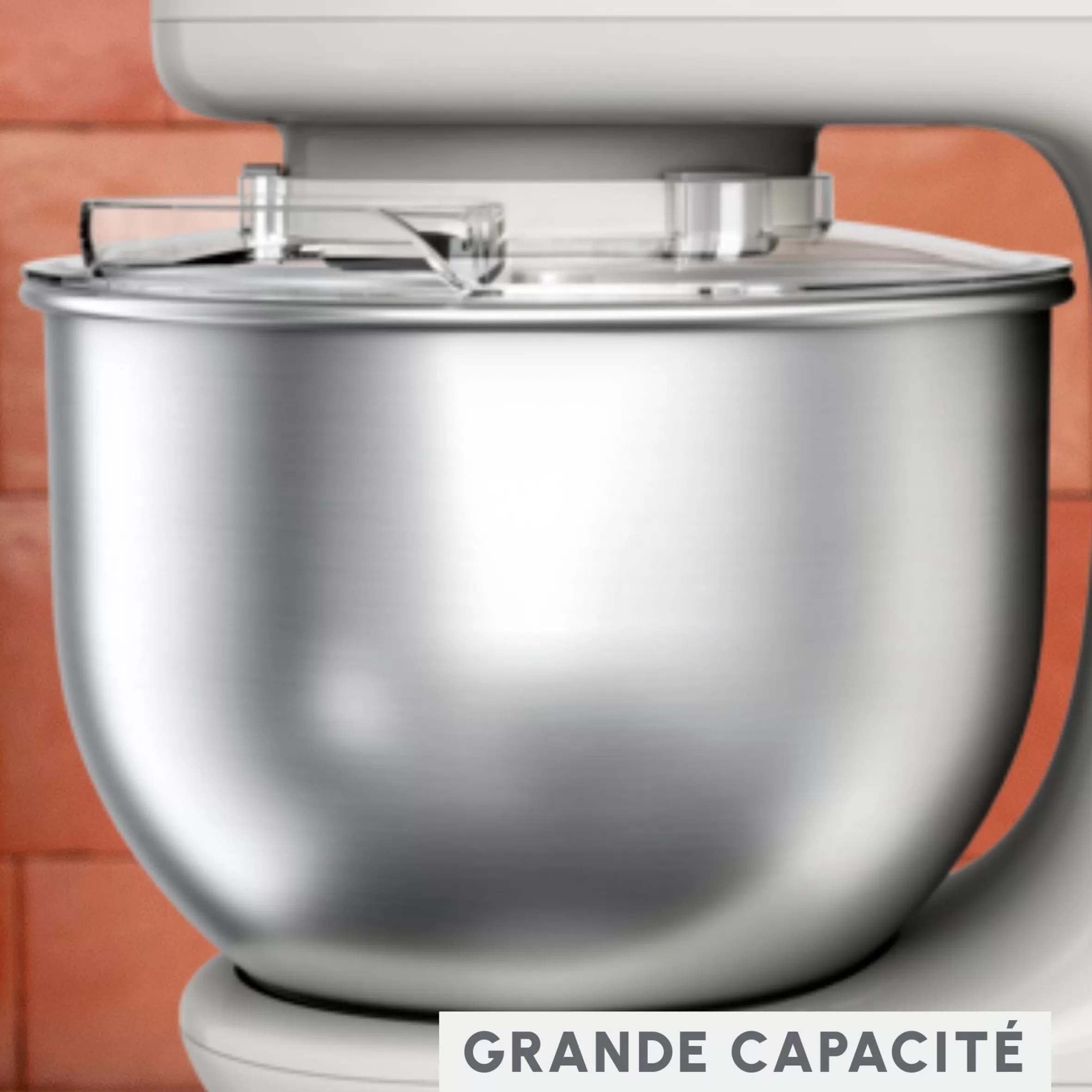 Robot Patissier Bake Essential, Bol De 4.8 L, Kit De Patisserie, 800 W-Moulinex Cheap