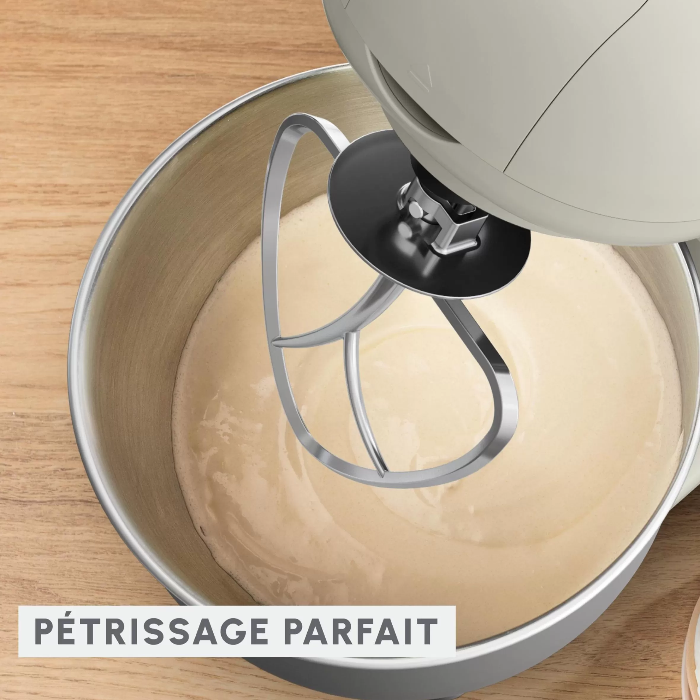 Robot Patissier Bake Essential, Bol De 4.8 L, Kit De Patisserie, 800 W-Moulinex Cheap
